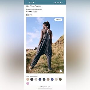 FREE PEOPLE Hot Shot Onesie